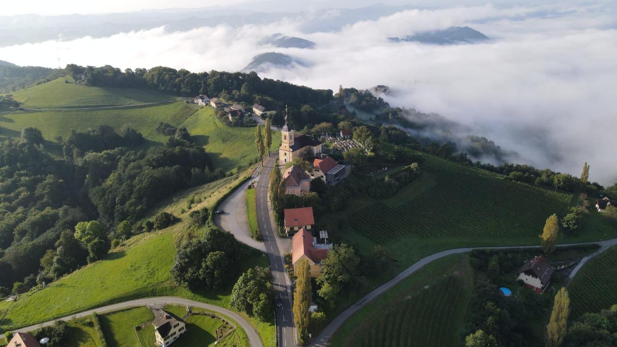 Wohlmuth-Lueckl Hotel Kitzeck im Sausal Buitenkant foto